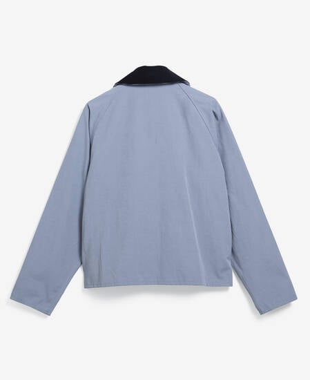 Spey Oversized Casual Jacket Washed Blue