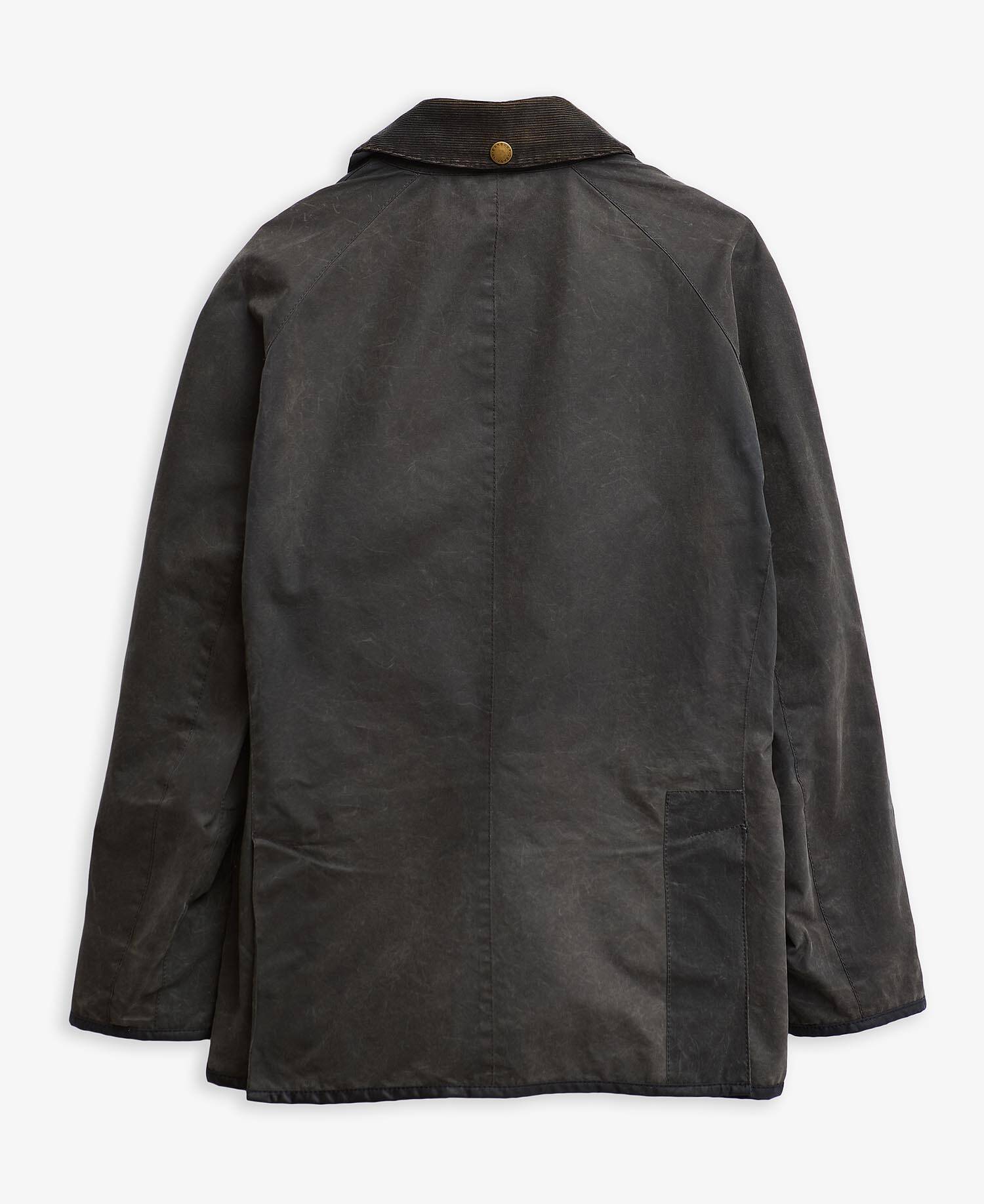 Barbour Re-Loved Ashby Waxed JacketM - Size M Navy image number 2