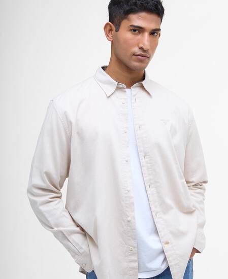 Sealane Relaxed Long-Sleeved Shirt Ecru Sealane Relaxed Long-Sleeved Shirt Ecru