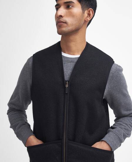 Warm Pile Zip-In Liner Classic Black