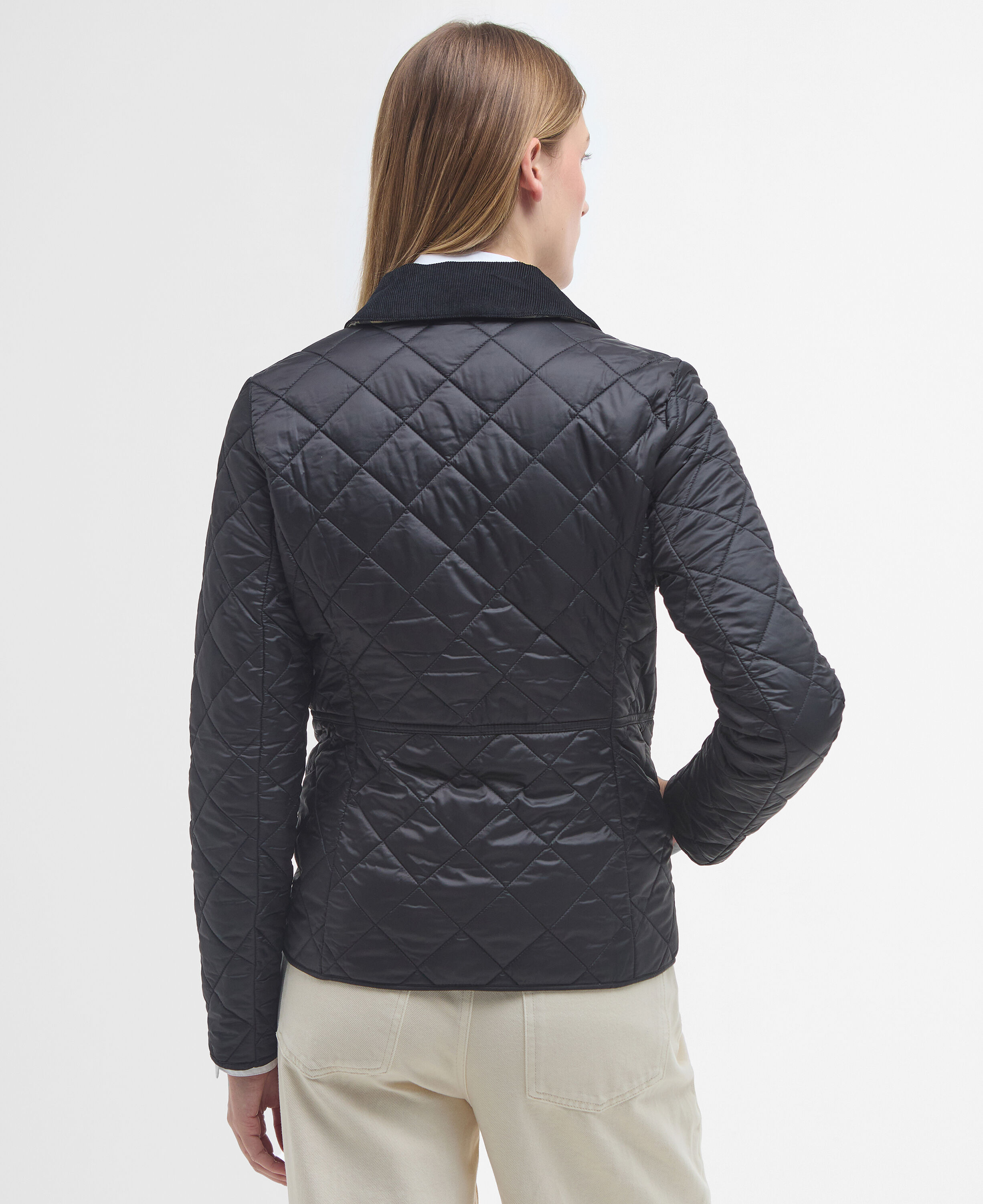Deveron Quilted Jacket Black-Olive