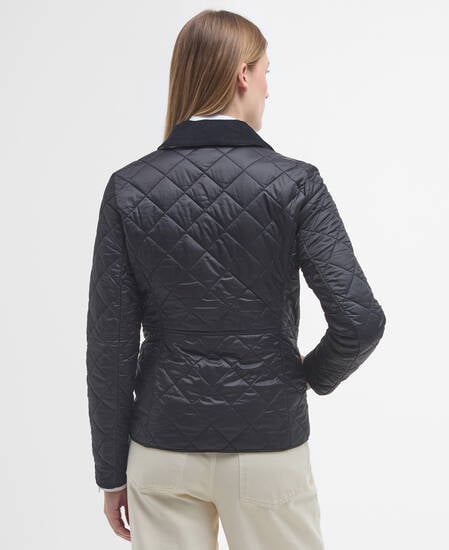 Deveron Quilted Jacket Black-Olive