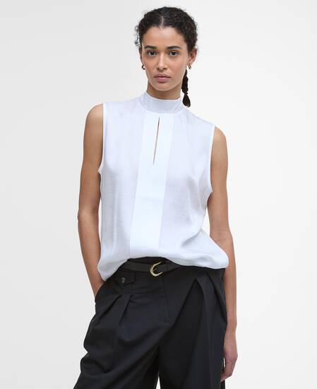 Bluse Sophia Sleeveless White