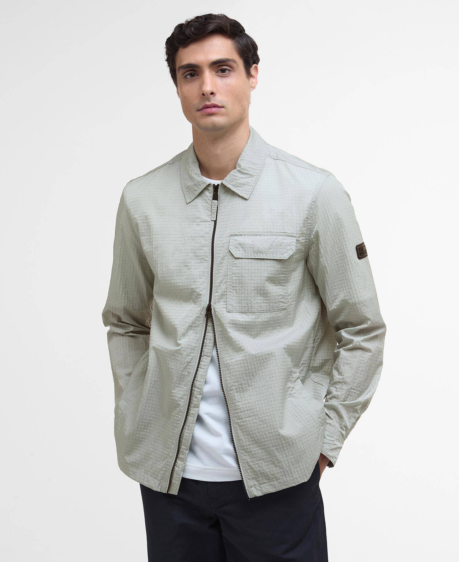 Rosso Ripstop Overshirt image number 0