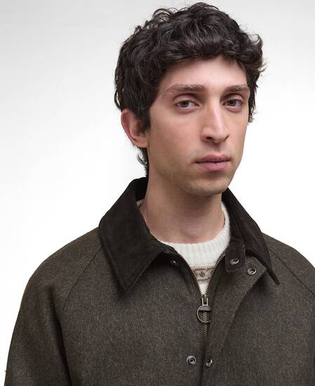 Giacca in lana Modified Bedale Olive