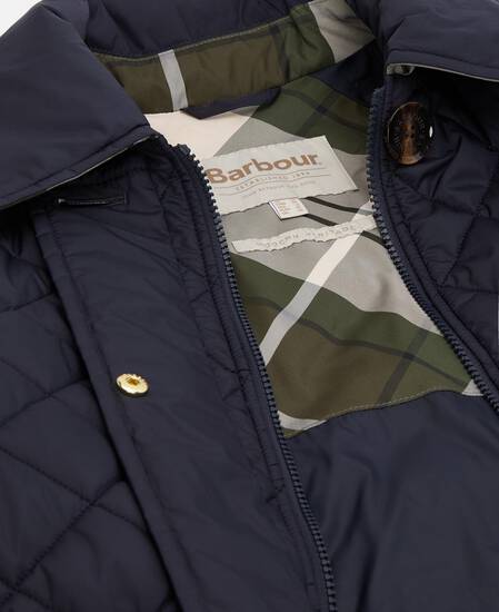 Giacca trapuntata Aishling Dark Navy/Ancient Poplar