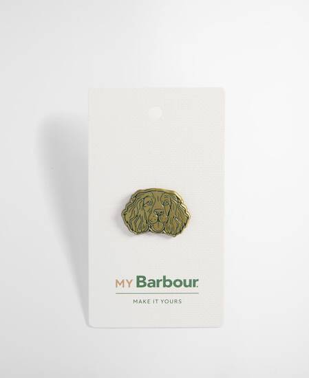 Barbour Spaniel Pin Badge Spaniel Barbour Spaniel Pin Badge Spaniel