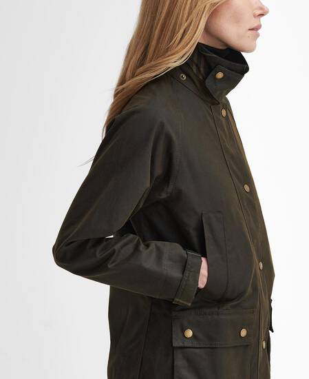Acorn Waxed Jacket Olive