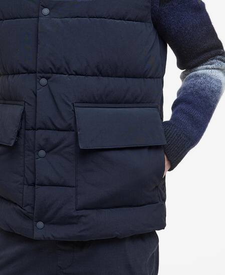 Morville Gilet Dark Navy Morville Gilet Dark Navy