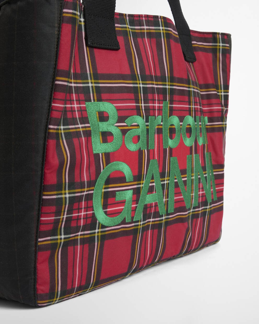 Barbour x GANNI Waxed Tote Bag