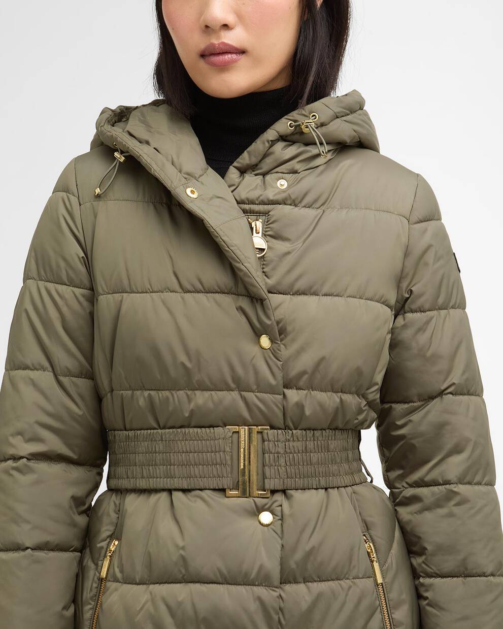 Track Line Quilted Jacket