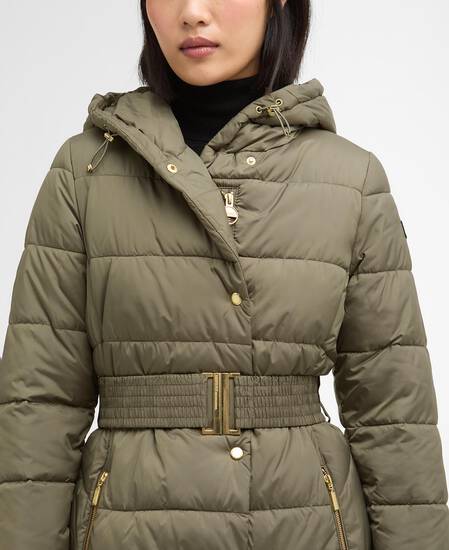 Track Line Quilted Jacket 