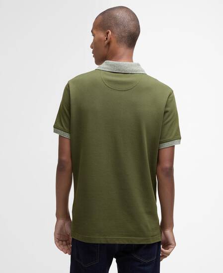 Marlton Tailored Short-Sleeved Polo Shirt Winter Moss