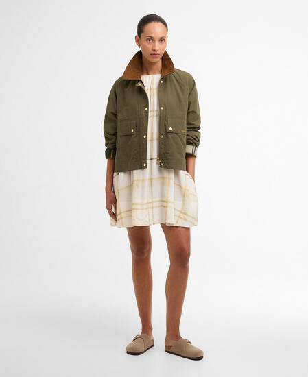 Catlin Mini Dress Jasmine Painted Check