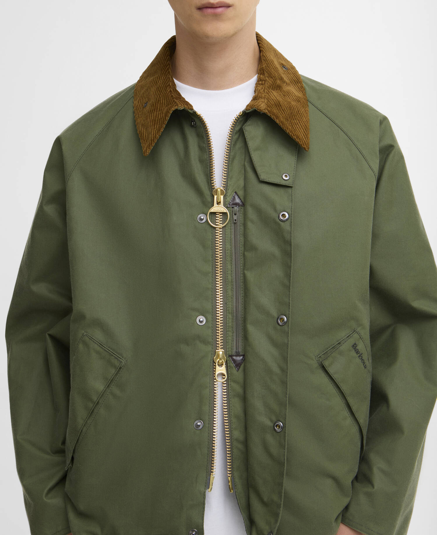 Transport Waxed Jacket Light Moss image number 4