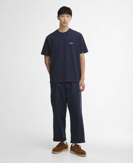 Dalton Logo Oversized T-Shirt Navy