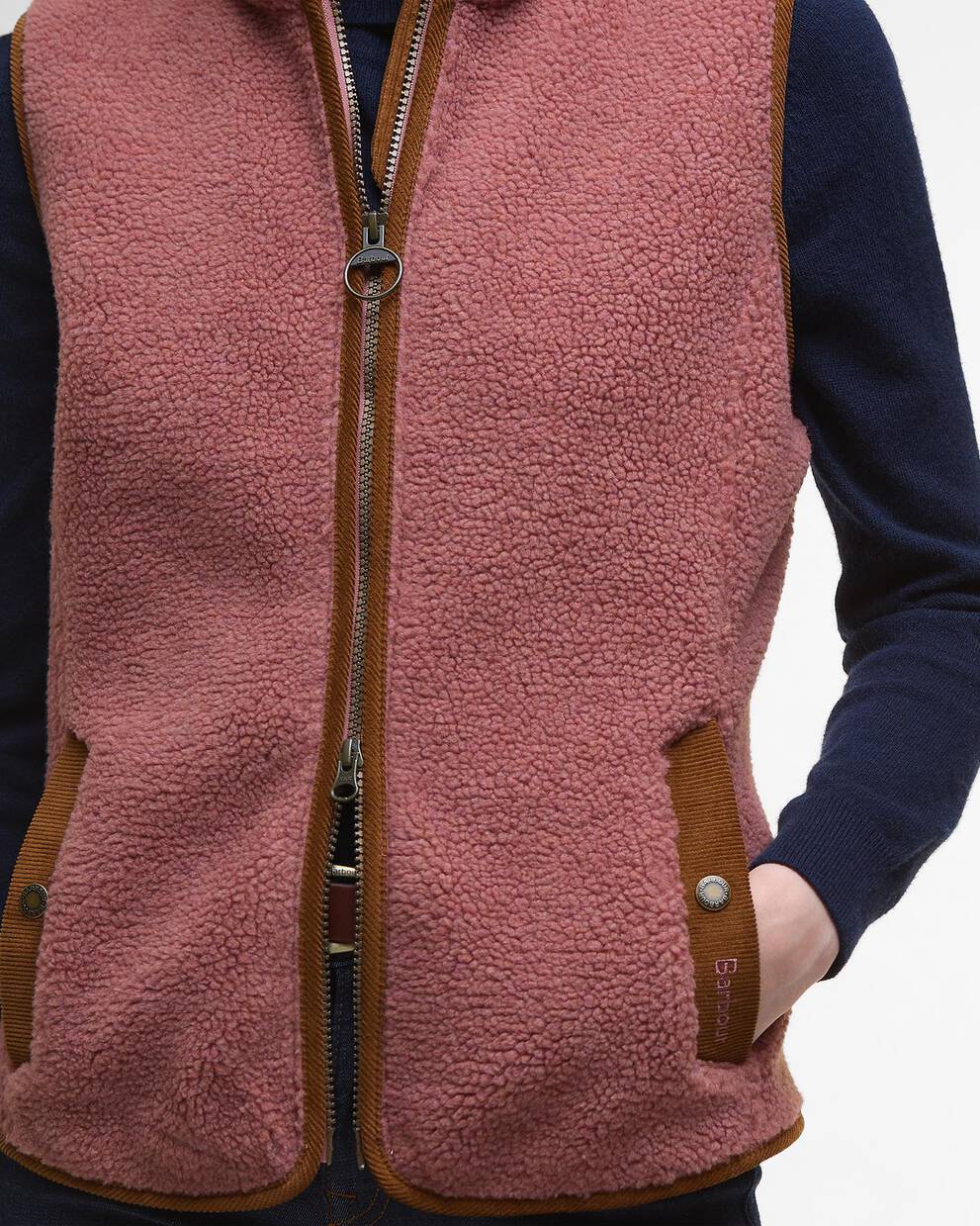 Gilet in pile Burford