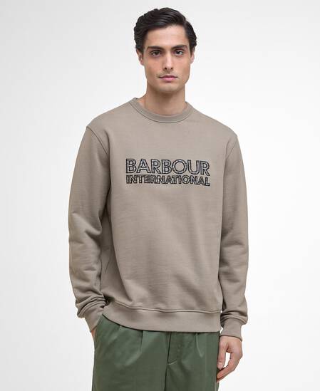 Felpa con logo Bertie Blackstreak Brindle