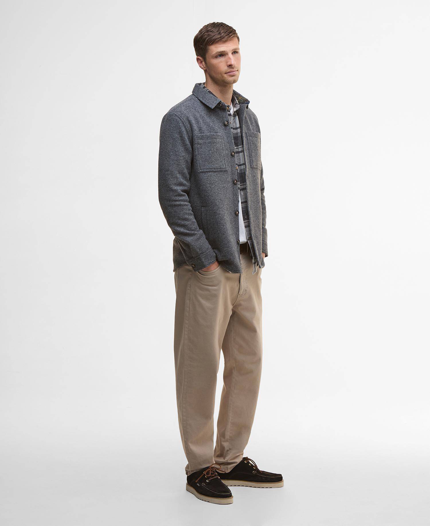 Overshirt leggermente aderente Marlow image number 1
