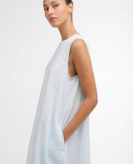 Kleid Salthill Maxi Mineral Blue