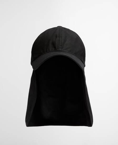 Barbour x Kaptain Sunshine Caped Cap Black