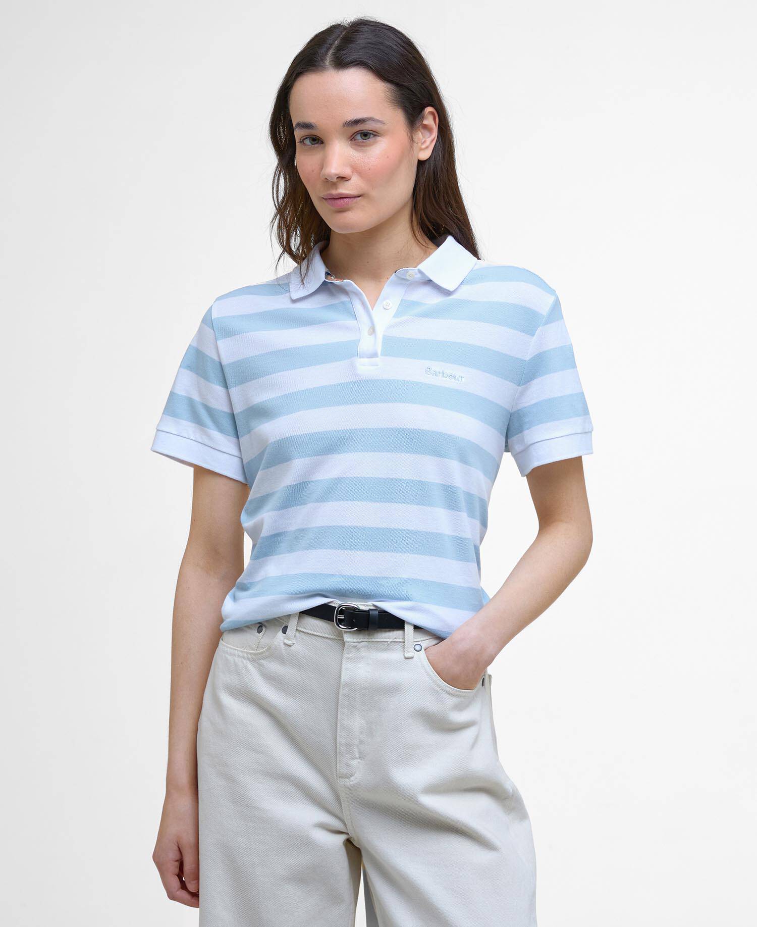 Ashbourne Striped Polo Shirt image number 0