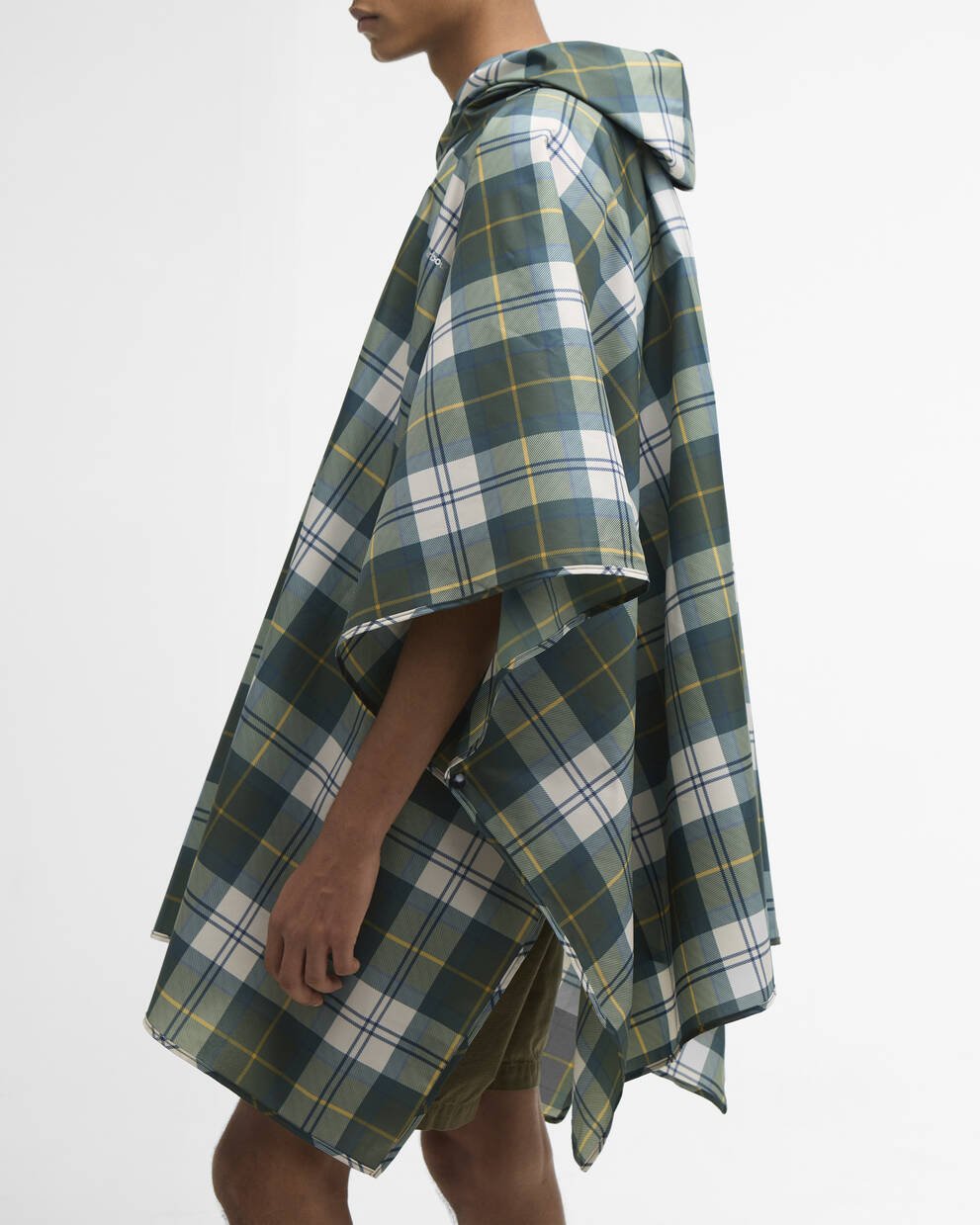 Tartan Showerproof Poncho