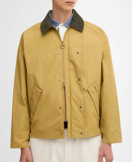 Ripstop Transport Showerproof Jacket Golden Green