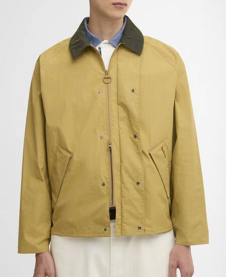 Ripstop Transport Showerproof Jacket Golden Green