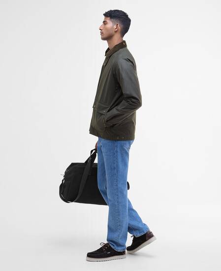 Bedale Short Waxed Jacket Fern
