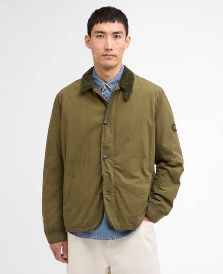 Troon Washed Waxed Jacket Archive Olive
