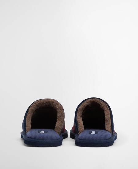 Everitt Tartan Slippers Winterberry Tartan