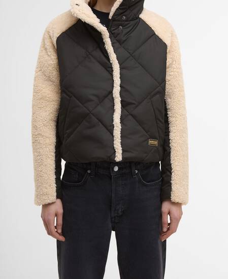 Osaka Quilted Jacket Black/Jasmine