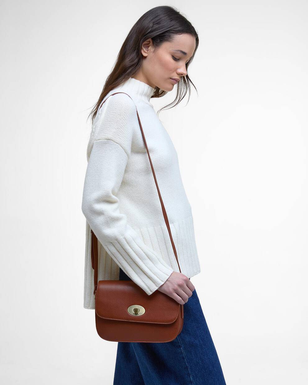 Isla Leather Crossbody Bag