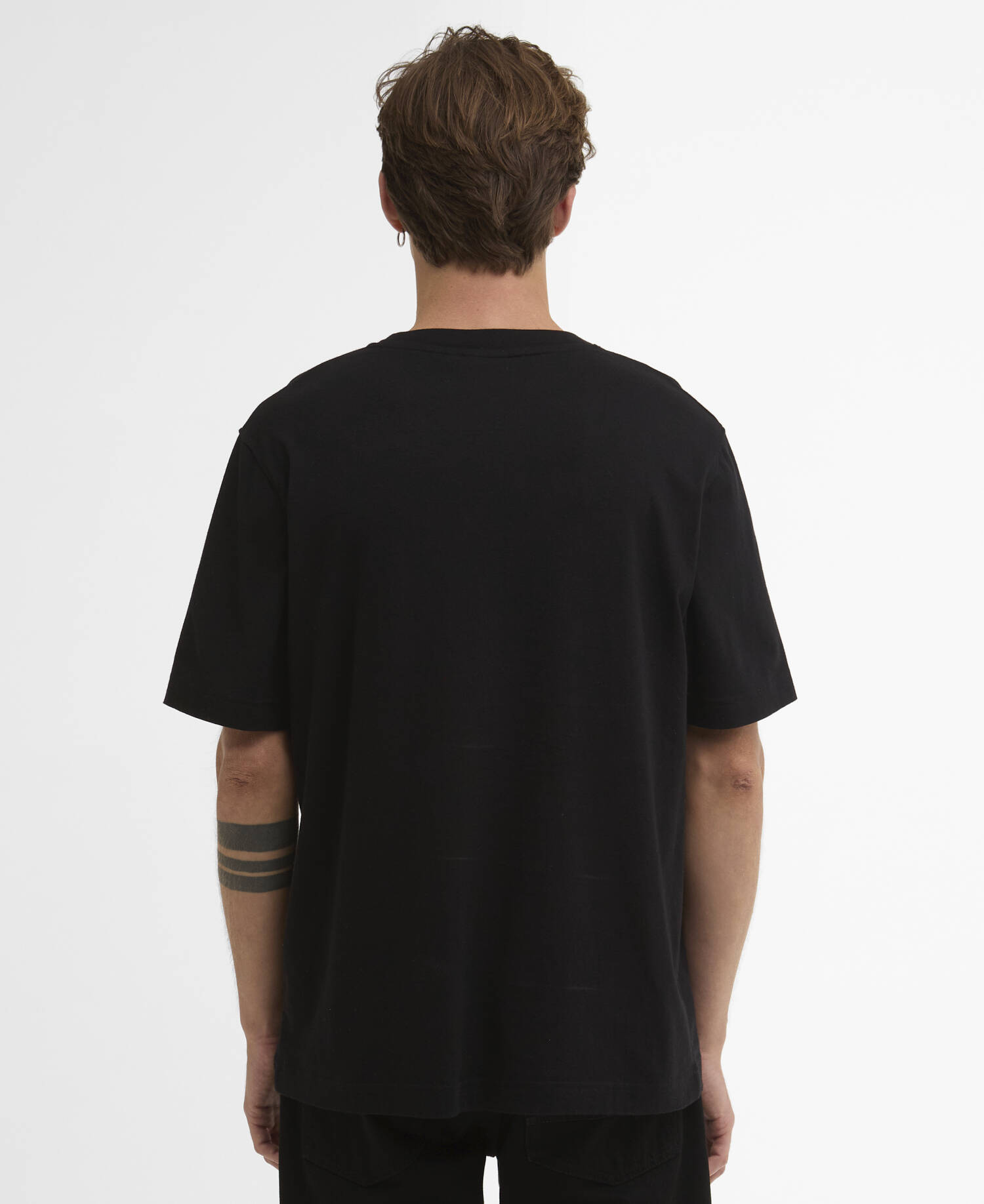Cowl Motorbike Graphic T-Shirt Black image number 2