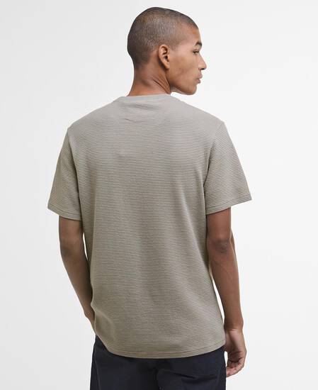Platford Tailored Waffle T-Shirt Concrete