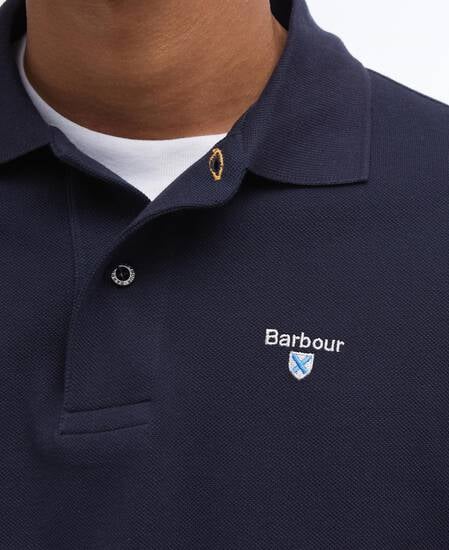 Sports Short-Sleeved Polo Shirt New Navy