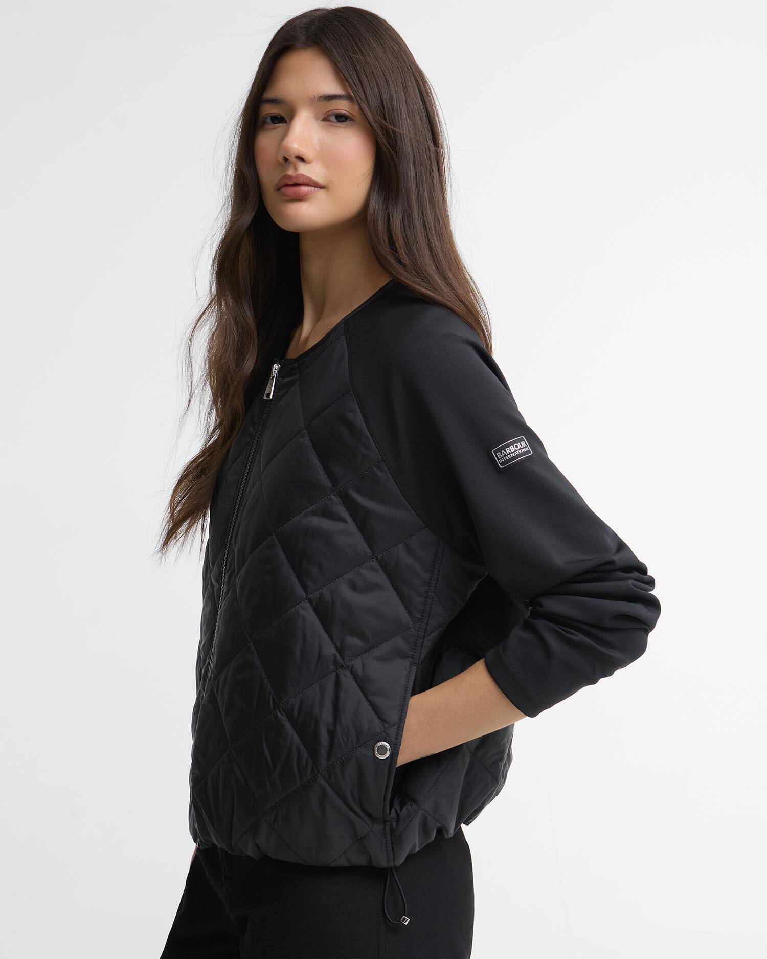 Seren Quilted Sweat Black image number 4