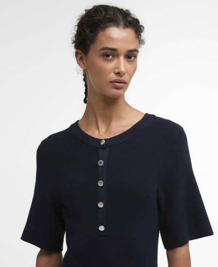 Mini abito in maglia Camille Dark Navy