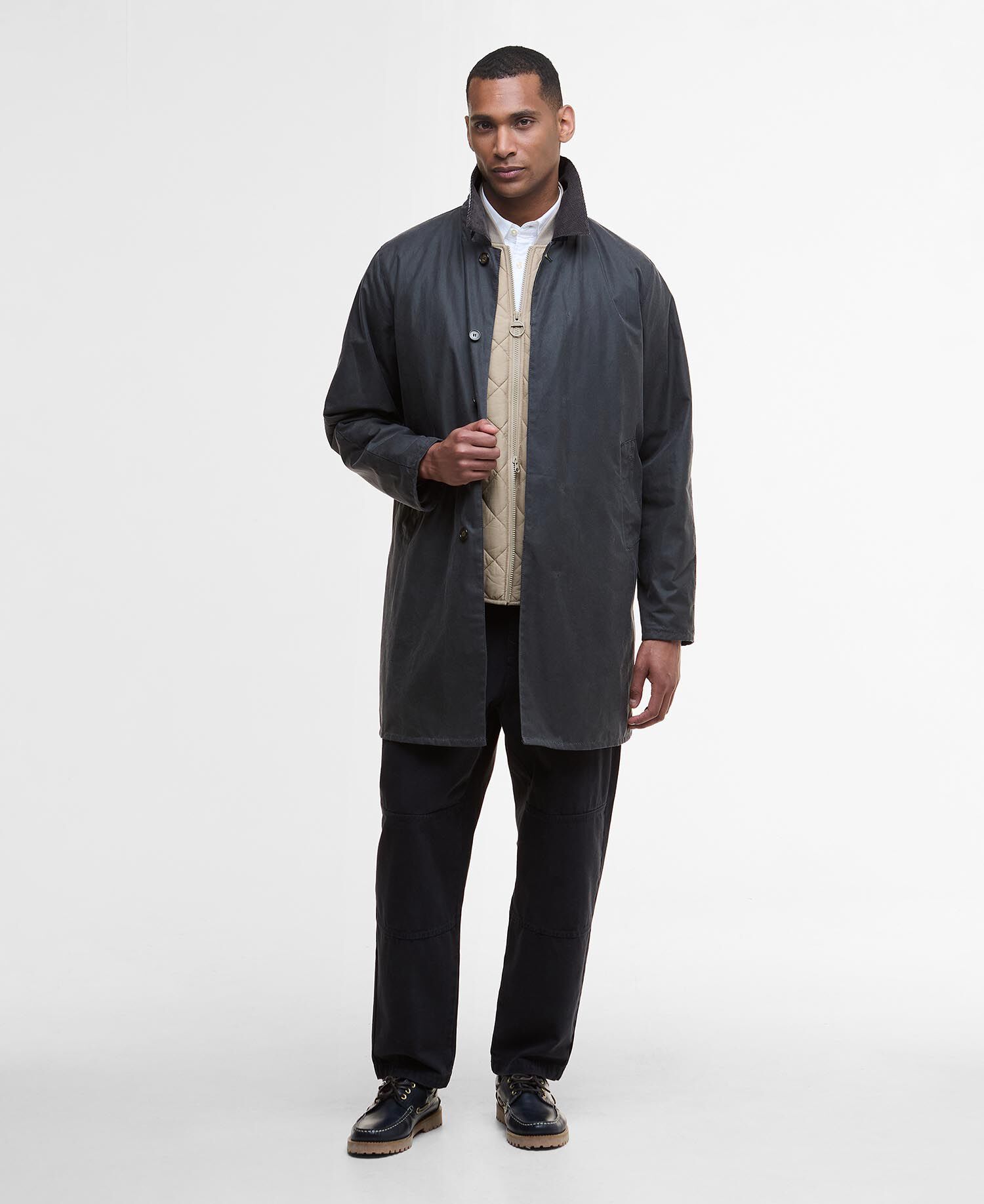 Buy Lorden Waxed Mac for USD 400.00 | BARBOUR_US