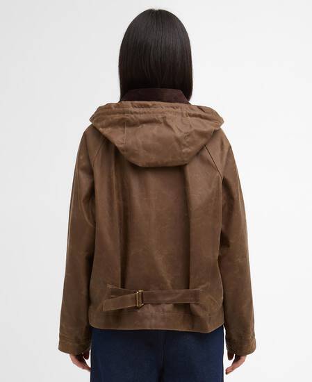 Barbour x Levi's Spey Waxed Jacket Tan