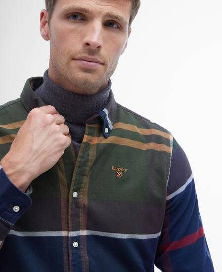 Iceloch Tailored Long-Sleeved Shirt Classic Tartan