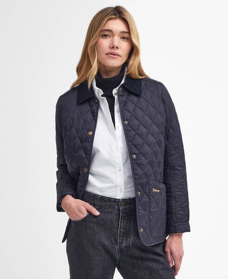 Annandale Quilted Jacket Classic Navy