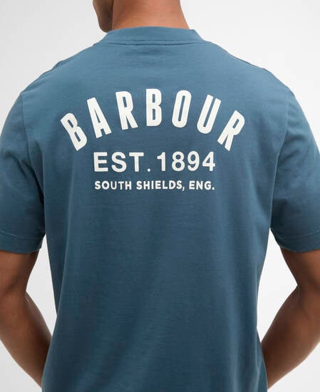 T-Shirt Packling Relaxed Graphic Dusk Blue