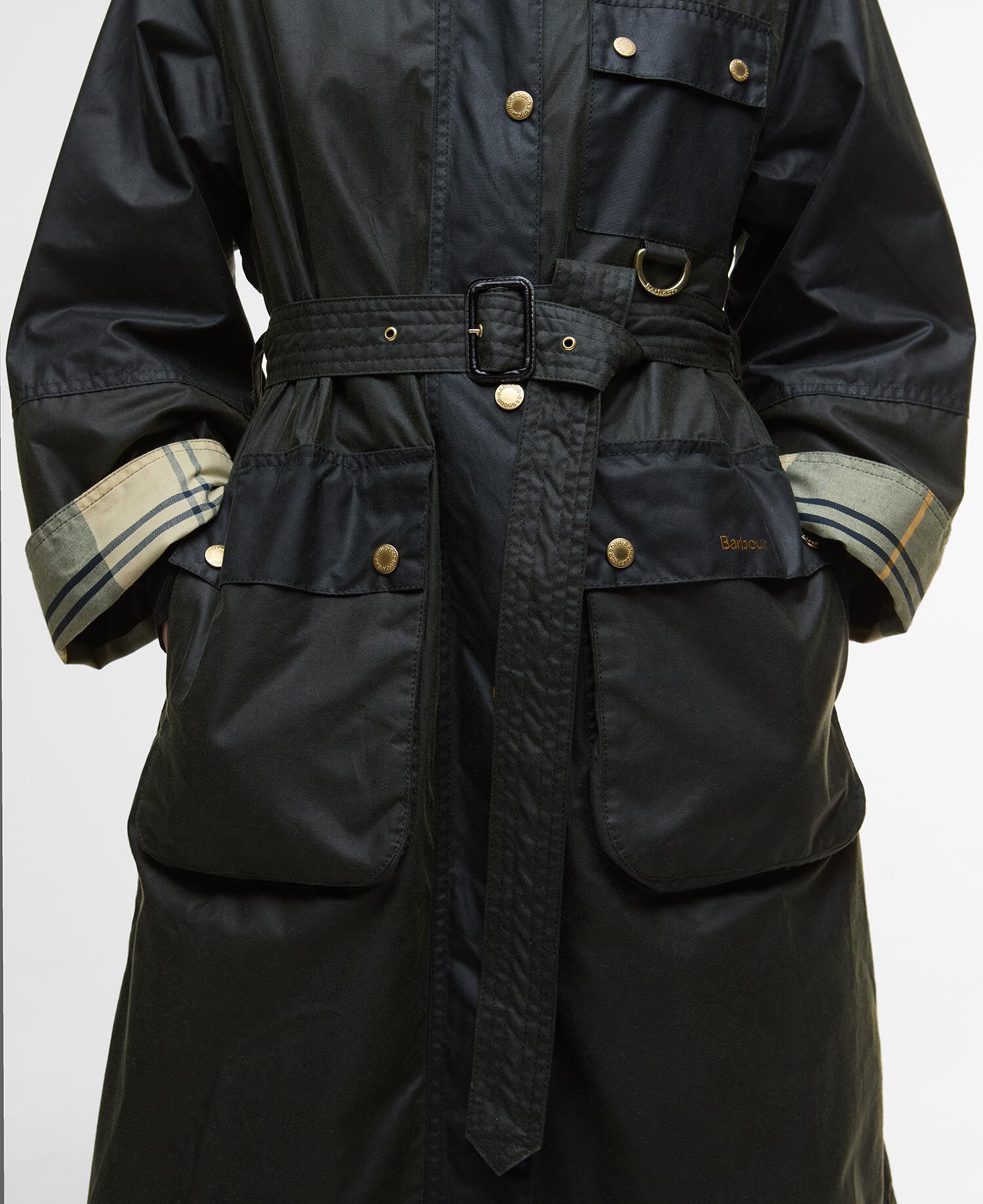 Buy Milda Waxed Trench Coat for USD 640.00 | BARBOUR_US