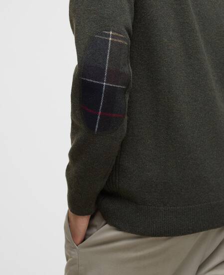 Maglione girocollo Holden Olive Marl