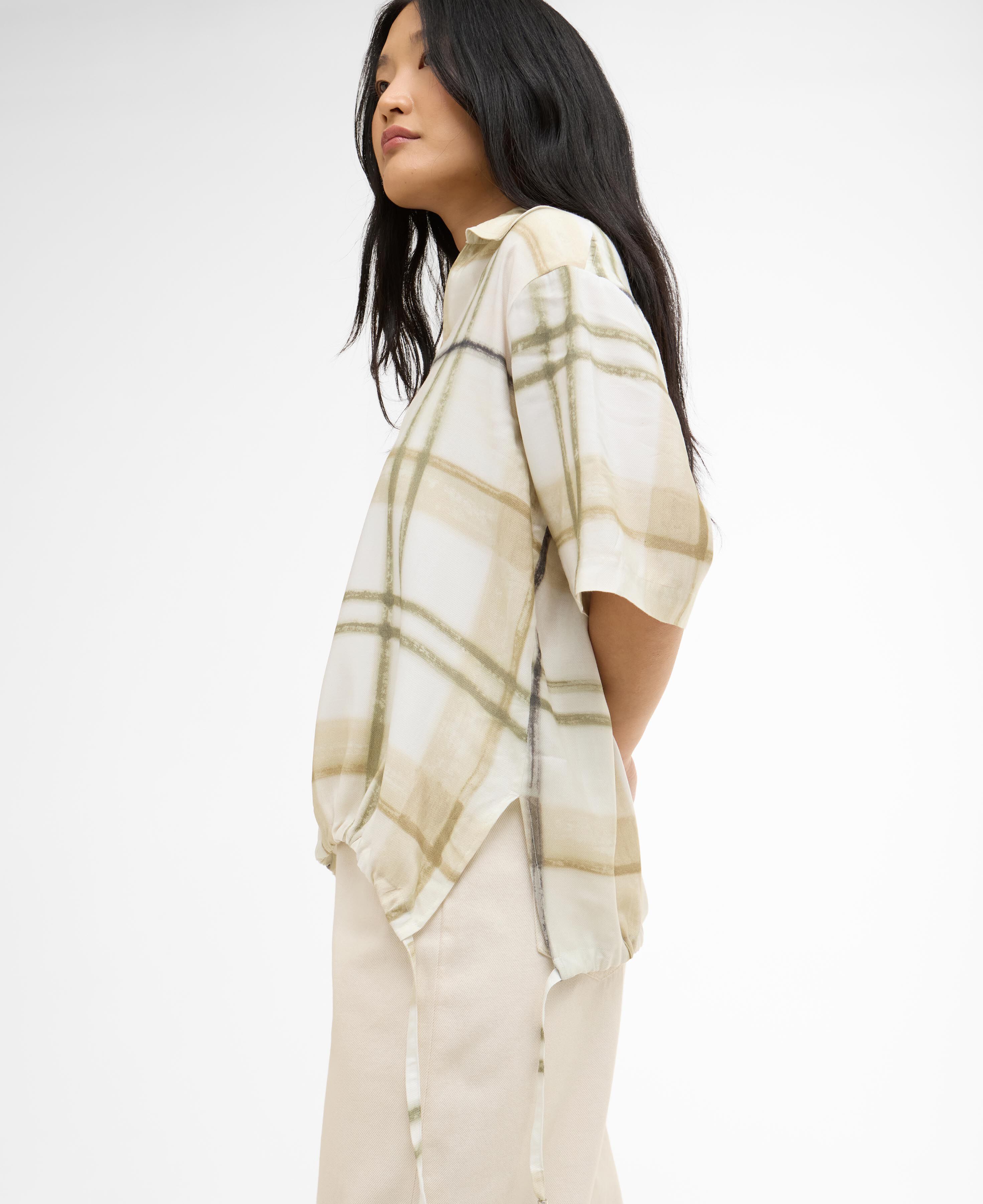 Gianna Check Shirt Jasmine Painted Check