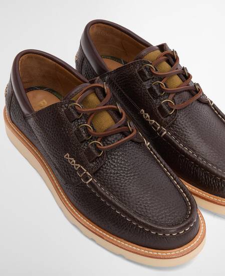 Murtun Moccasin Shoes Dark Choc