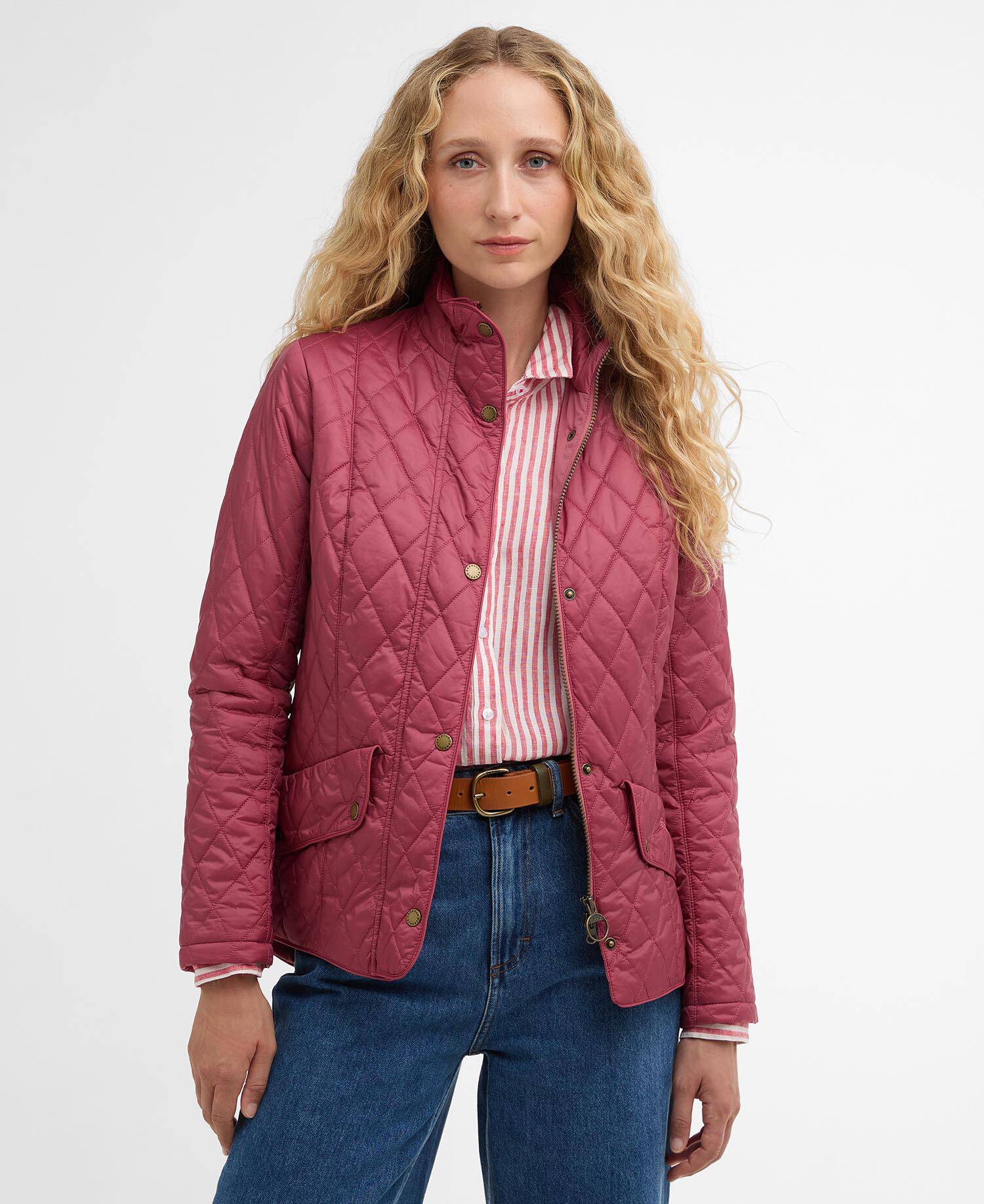 Flyweight Cavalry Quilted Jacket Wildberry image number 0