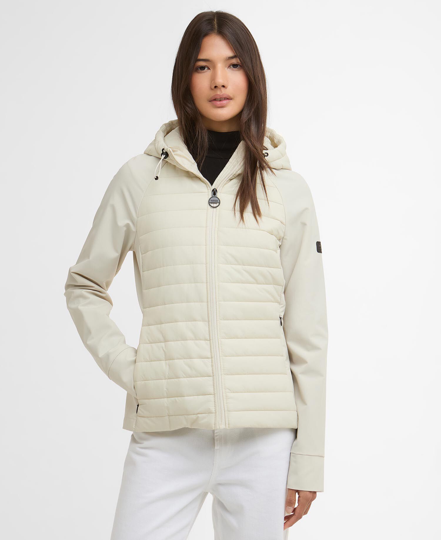 Steppjacke Valentina Bone White